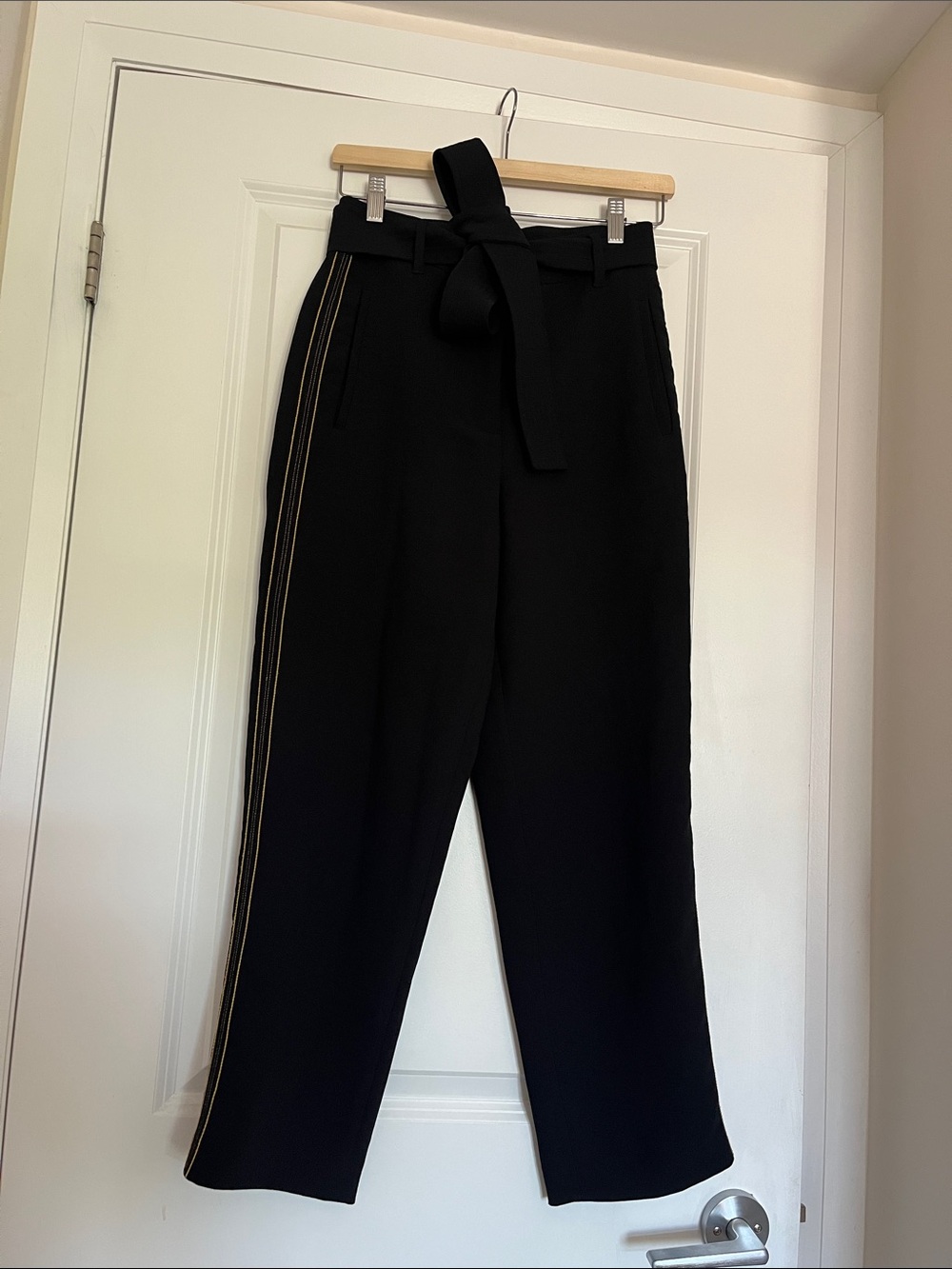 Aritzia Wilfred Tie Front Pants